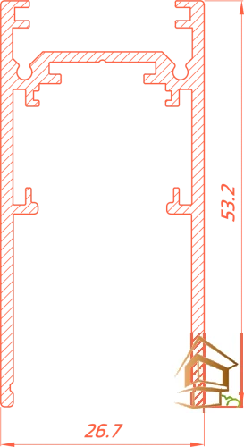 TREK 05 для трек.свет. LIGHT 20 и 2038, 2 м, черный муар (в TREK 06)