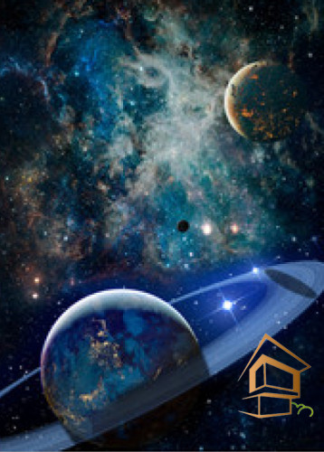 Натяжной потолок с фотопечатью Космос 009 - 9 - 9