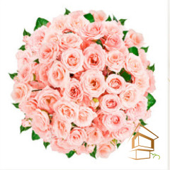 Натяжной потолок с фотопечатью Цветы 077