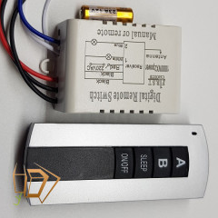 Пульт-делитель фазы 2х канальный черно-серый