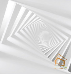 Натяжной потолок с фотопечатью Абстракция 006