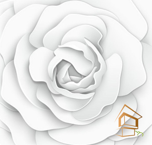 Натяжной потолок с фотопечатью Цветы 388 - -