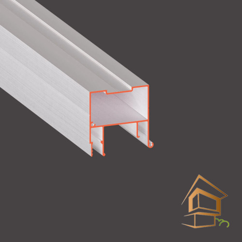 Профиль для натяжных потолков Flexy BRUS 01, не крашенный