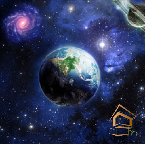 Натяжной потолок с фотопечатью Космос 011 - 11 - 11