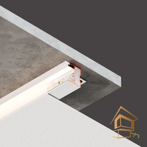 Профиль для натяжных потолков Flexy BRUS 02, не крашенный