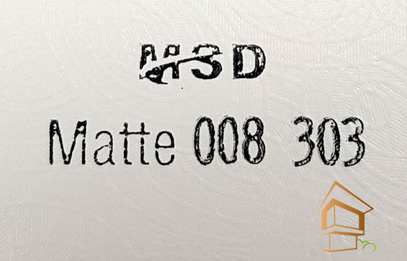 Натяжной потолок MSD декоративный 008 мат 303 (320) -  - 