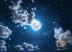 Натяжной потолок с фотопечатью Небо 049