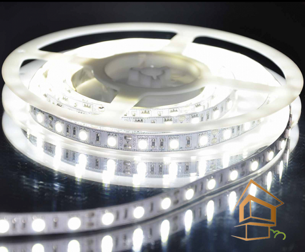Лента диодная GENERAL 9,6W/М 6500К 120LED/М катушка 5 м 1