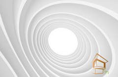 Натяжной потолок с фотопечатью Абстракция 010