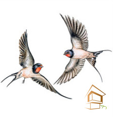 Натяжной потолок с фотопечатью Животный мир 020