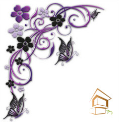 Натяжной потолок с фотопечатью Бабочки 059