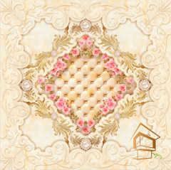 Натяжной потолок с фотопечатью орнаменты и узоры 064