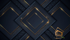 Натяжной потолок с фотопечатью Абстракция 163