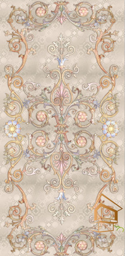 Натяжной потолок с фотопечатью орнаменты и узоры 065 - -