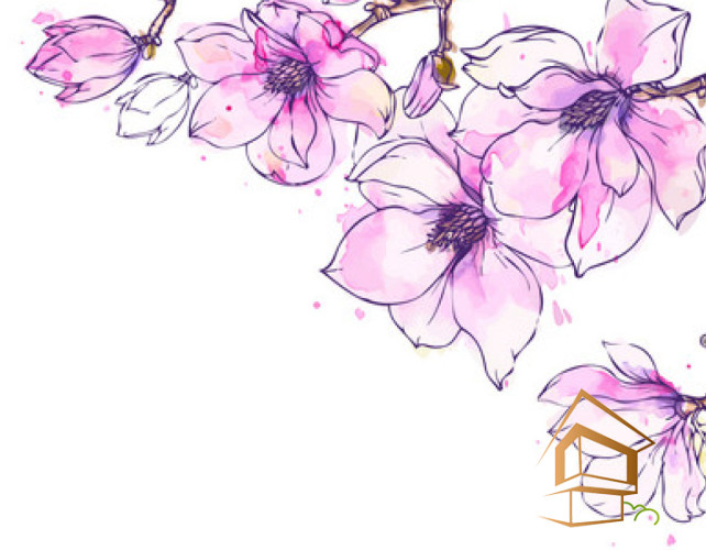 Натяжной потолок с фотопечатью Цветы 293 -  -