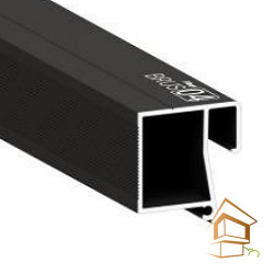 Профиль для натяжных потолков Flexy BRUS 04 теневой, 2 м, черный