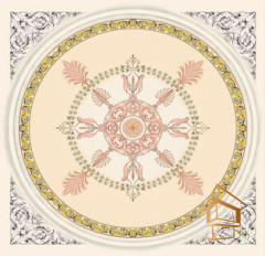 Натяжной потолок с фотопечатью орнаменты и узоры 066