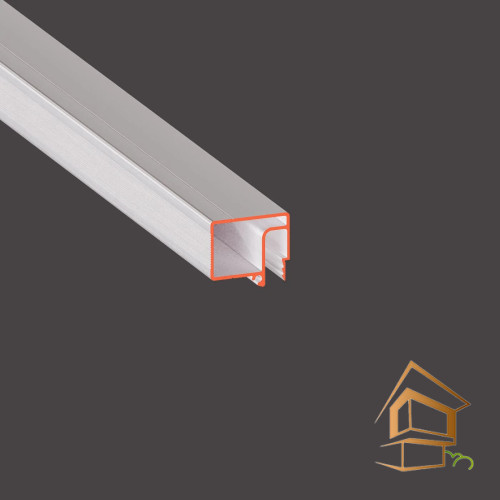 Профиль для натяжных потолков Flexy BRUS 05 теневой, 2 м, не крашенный