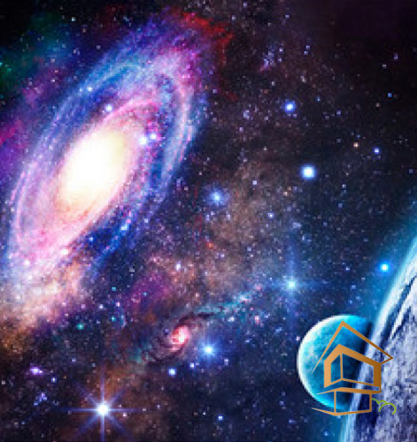 Натяжной потолок с фотопечатью Космос 089 - -