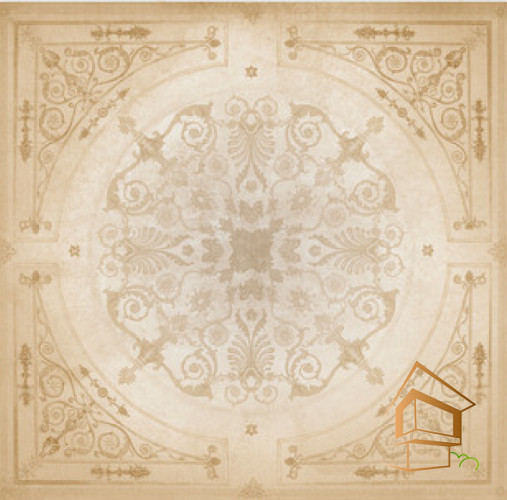 Натяжной потолок с фотопечатью орнаменты и узоры 067 - -
