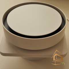 Теневой диффузор для натяжного потолка с вентилятором D 100/125 мм