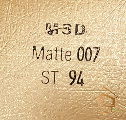 Натяжной потолок SТ 94-золото декор 007 (320) - -