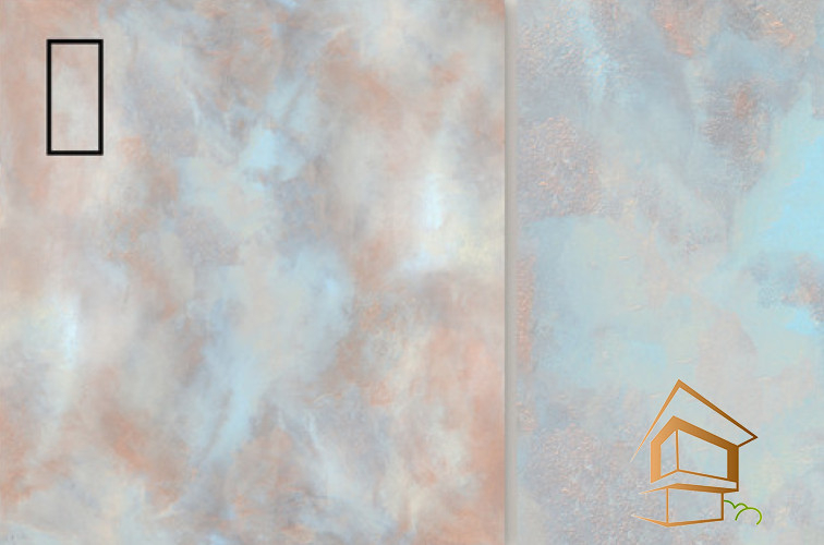 Натяжной потолок с фотопечатью Текстуры-штукатурка 006 - -