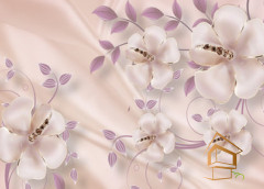 Натяжной потолок с фотопечатью Абстракция 066