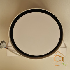 Теневой диффузор для натяжного потолка 204х60 мм с вентилятором