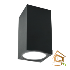 Светильник УНИВЕРСАЛЬНЫЙ потолочный для натяжных и подвесных потолков под лампу gu10/mr-16, ART BLOCK Черный, 55*55*100