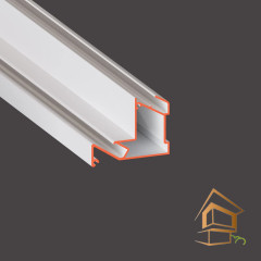 Профиль для натяжных потолков Flexy KONSTRUKTOR 01, для многоуровневых конструкций, 2 м, белый