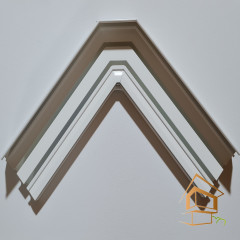 Угол для ПК 15, 90 градусов белый (23*23)