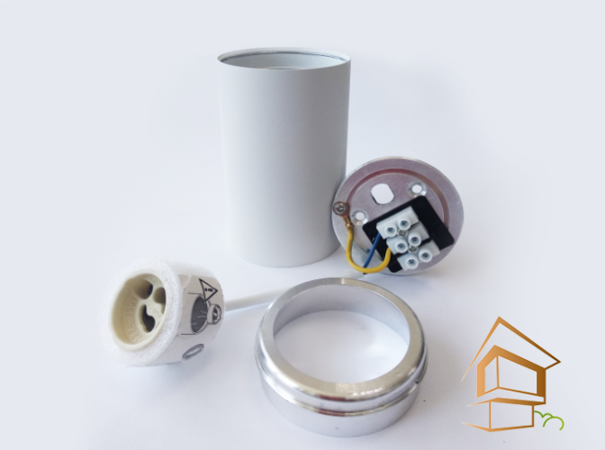 Светильник УНИВЕРСАЛЬНЫЙ потолочный для натяжных и подвесных потолков под лампу gu10/mr16, ART INLAY белый, 60*110 - ЦБ-00010280 - ЦБ-00010280