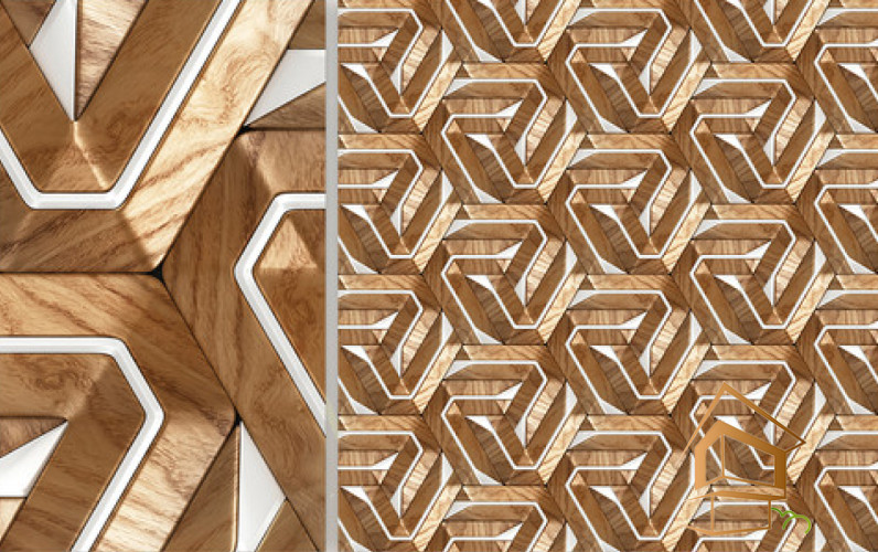 Натяжной потолок с фотопечатью Текстуры-3D 002 - -