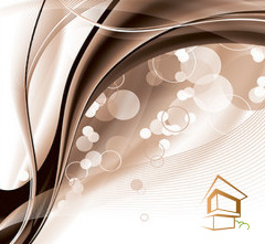 Натяжной потолок с фотопечатью Абстракция 068