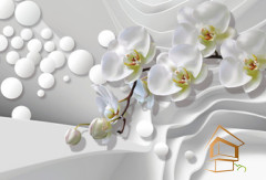 Натяжной потолок с фотопечатью Абстракция 069