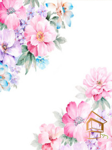 Натяжной потолок с фотопечатью Цветы 300 -  -