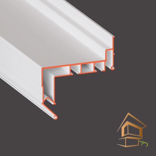 Профиль Flexy GARDINA 2 01, двухрядная с нижней заправкой 3.2 м