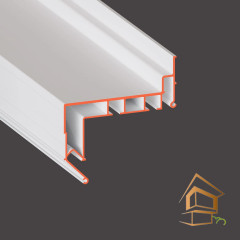 Профиль Flexy GARDINA 2 01, двухрядная с нижней заправкой 3.2 м