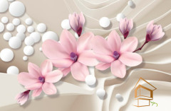 Натяжной потолок с фотопечатью Абстракция 070