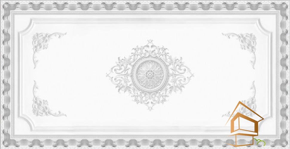 Натяжной потолок с фотопечатью орнаменты и узоры 074 - -