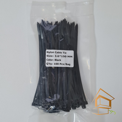 стяжка нейлоновая 150 мм