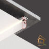 Профиль для натяжных потолков Flexy LED 01 для многоуровневых конструкций с подсветкой, 2 м