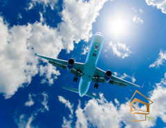 Натяжной потолок с фотопечатью Небо и объекты 123