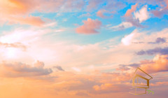 Натяжной потолок с фотопечатью Небо 062