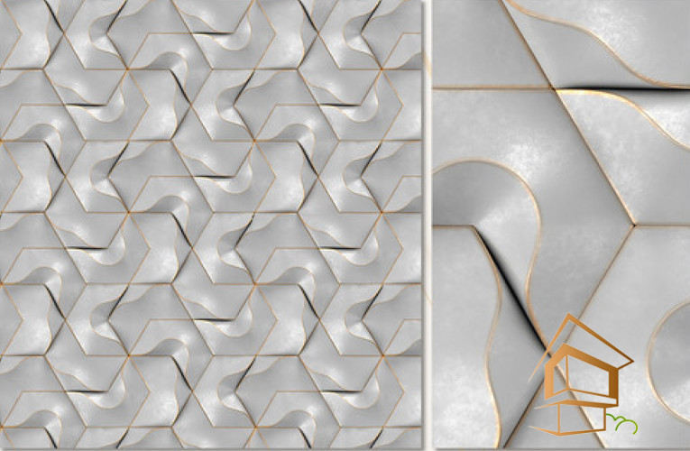 Натяжной потолок с фотопечатью Текстуры-3D 008 -  -