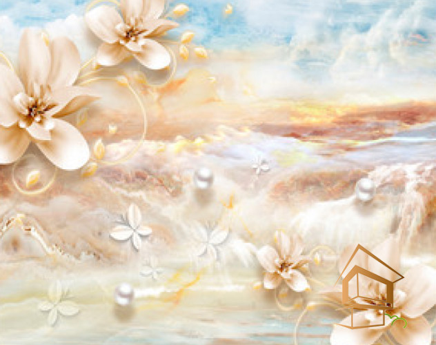 Натяжной потолок с фотопечатью Абстракция 074 -  -