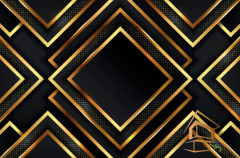 Натяжной потолок с фотопечатью Абстракция 175