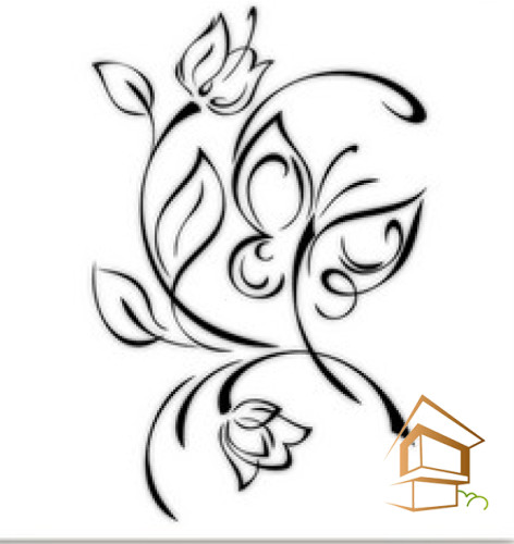 Натяжной потолок с фотопечатью Бабочки 072 - -