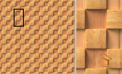 Натяжной потолок с фотопечатью Текстуры-дерево 034